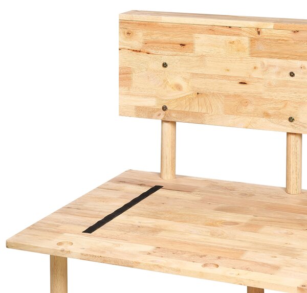 Pohovka 2místná SALO Tkanina Modrá se stolky