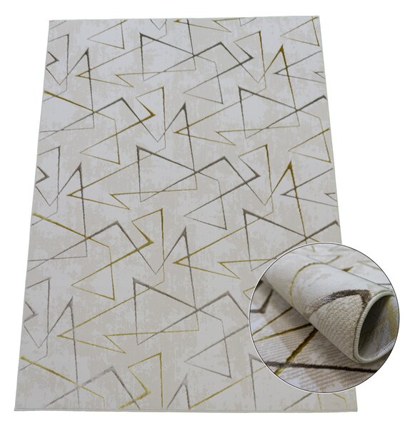 BE Koberec Esprit 3608 BEIGE - béžový obdélníkový Rozměr: 60x100 cm