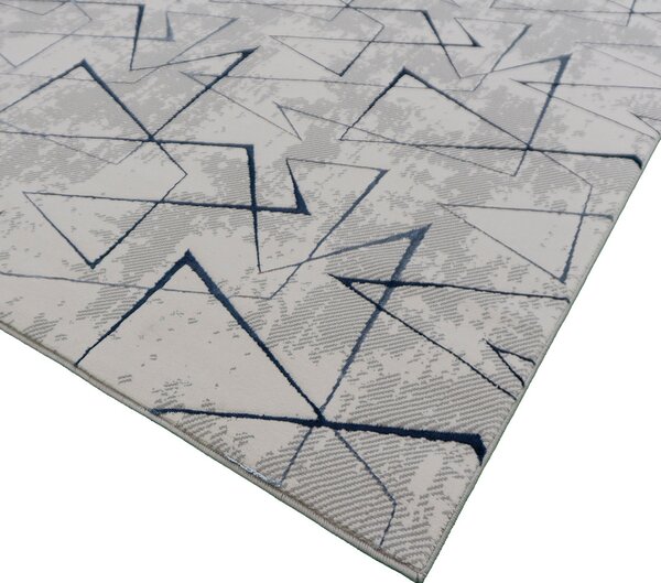 BE Koberec Esprit 3608 NAVY - tmavě modrý obdélníkový Rozměr: 60x100 cm