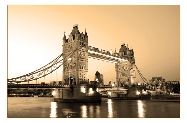 Obraz na plátně - Tower Bridge 130FA (60x40 cm)