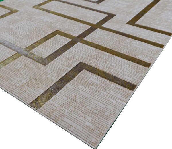 BE Koberec Esprit 3609 BEIGE - béžový obdélníkový Rozměr: 60x100 cm