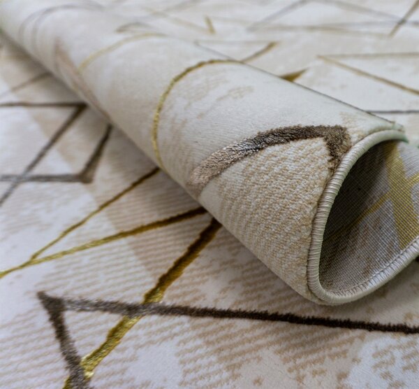 BE Koberec Esprit 3608 BEIGE - béžový obdélníkový Rozměr: 60x100 cm