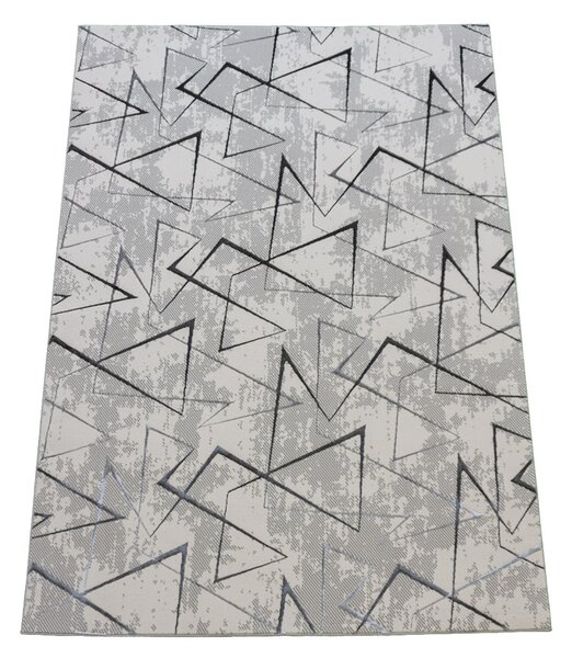 BE Koberec Esprit 3608 GREY - šedý obdélníkový Rozměr: 60x100 cm