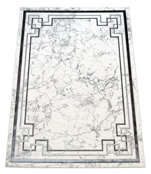 BE Koberec Allianz 6309 GREY - šedý obdélníkový Rozměr: 60x100 cm