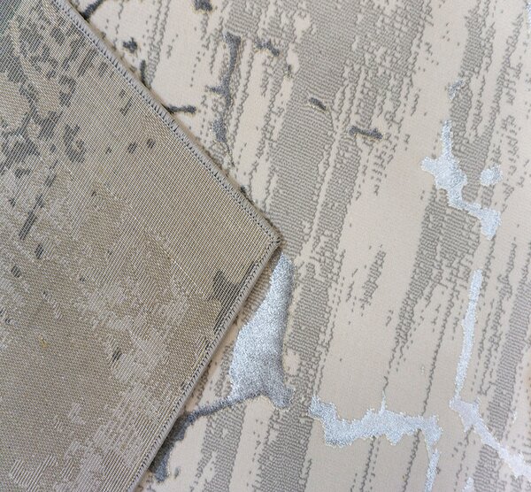 BE Koberec Allianz 6308 GREY - šedý obdélníkový Rozměr: 60x100 cm