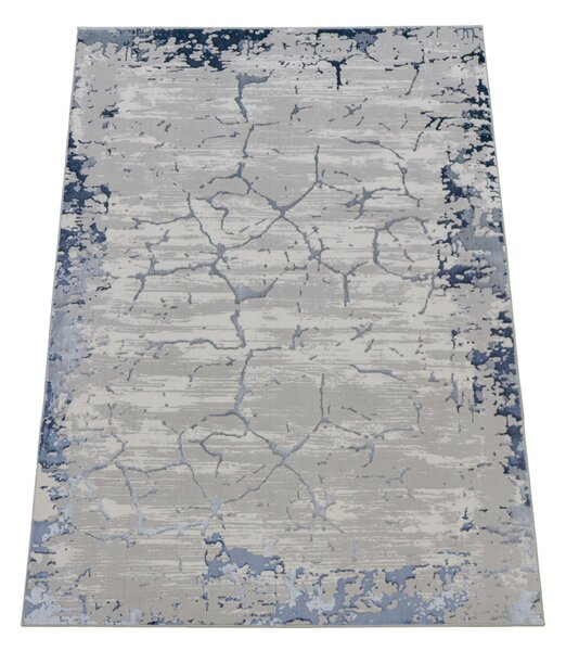 BE Koberec Allianz 6308 NAVY - tmavě modrý obdélníkový Rozměr: 60x100 cm