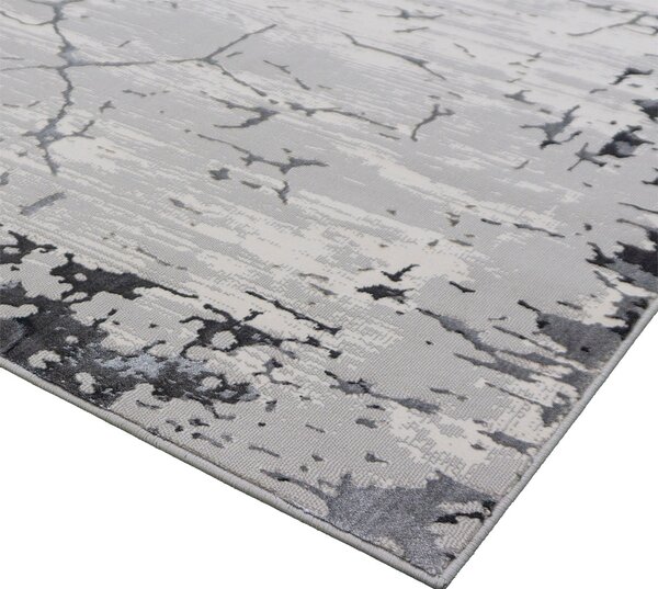 BE Koberec Allianz 6308 GREY - šedý obdélníkový Rozměr: 60x100 cm