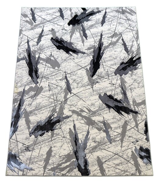 BE Koberec Allianz 6310 GREY - šedý obdélníkový Rozměr: 60x100 cm