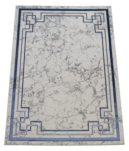 BE Koberec Allianz 6309 NAVY - tmavě modrý obdélníkový Rozměr: 60x100 cm