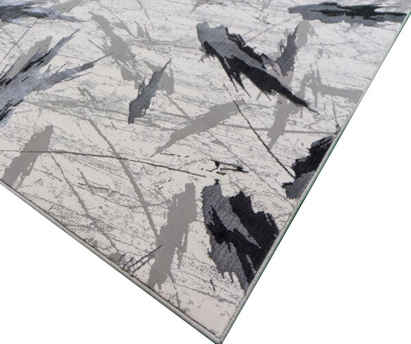 BE Koberec Allianz 6310 GREY - šedý obdélníkový Rozměr: 60x100 cm