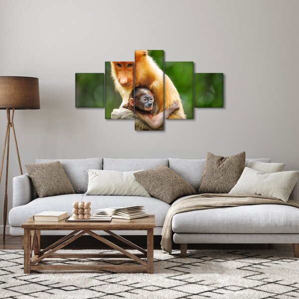 Obraz opic (125x70 cm)