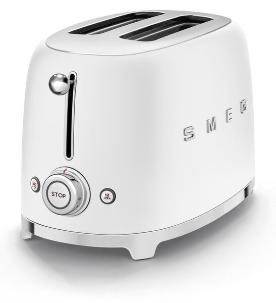 Matně bílý topinkovač 50's Retro Style – SMEG
