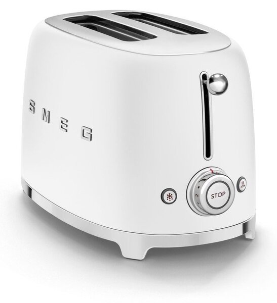 Matně bílý topinkovač 50's Retro Style – SMEG