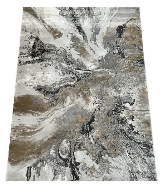 BE Koberec Pera 3303 BEIGE - béžový šedý obdélníkový Rozměr: 60x100 cm