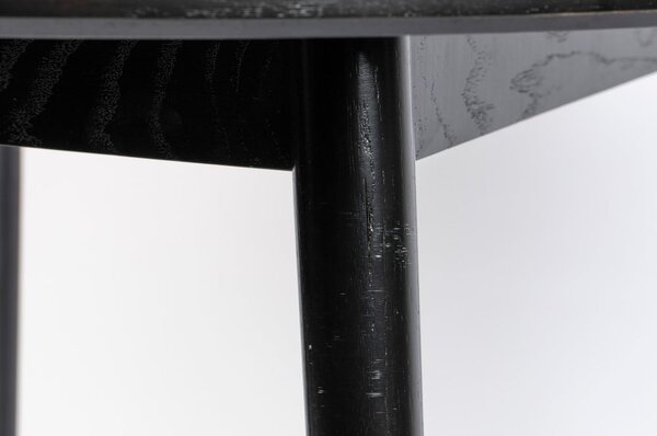 Kulatý jídelní stůl s deskou v dubovém dekoru ø 100 cm Fabio – White Label