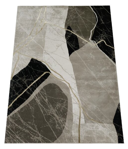 BE Koberec Gloria 3671 GOLD - béžově hnědý obdélníkový Rozměr: 60x100 cm