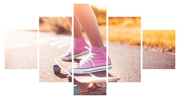 Obraz skateboardu (125x70 cm)