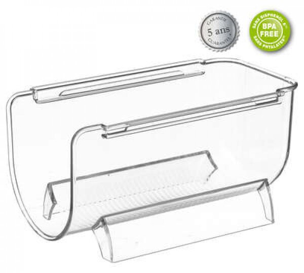 5Five® Stojan na láhve, na víno, transparentní, do lednice BINS