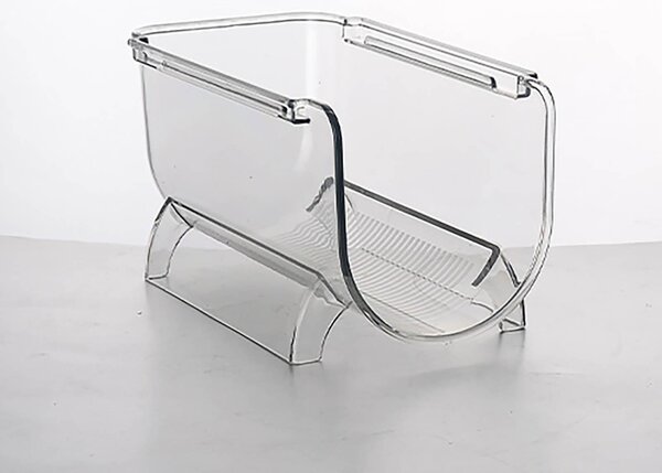 5Five® Stojan na láhve, na víno, transparentní, do lednice BINS