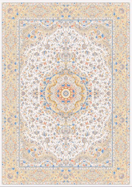 BE Koberec Miras 1200 CREAM - krémový obdélníkový Rozměr: 150x225 cm