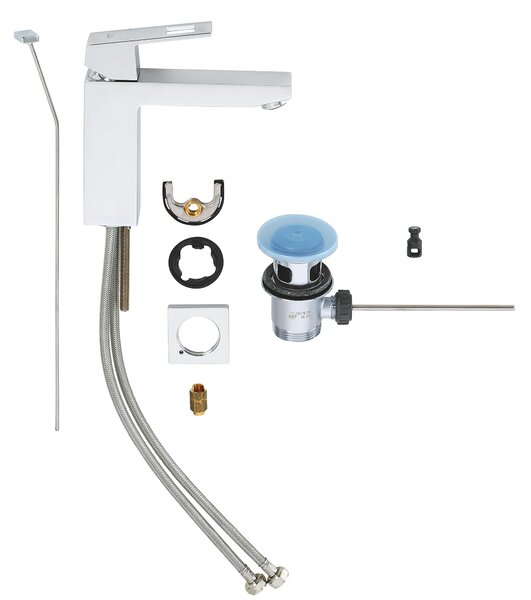 Grohe Eurocube umyvadlová baterie stojící StarLight Chrome 23445000
