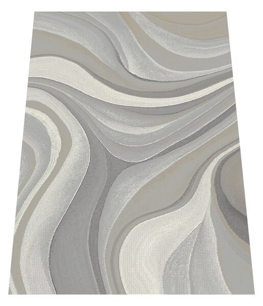 BE Koberec Smart Home 2551 Grey - šedý obdélníkový Rozměr: 60x100 cm