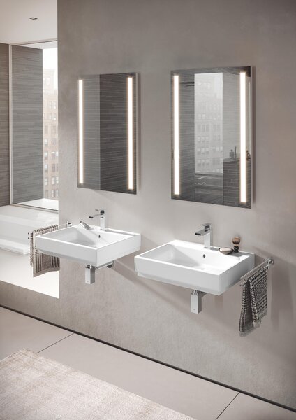 Grohe Eurocube umyvadlová baterie stojící StarLight Chrome 23445000