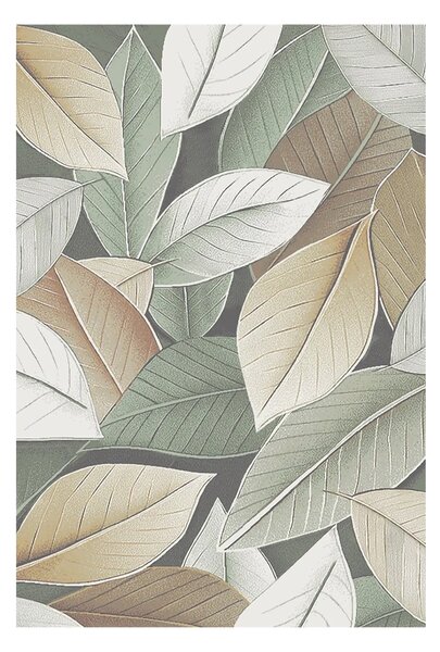 BE Koberec Smart Home 2550 Green - zelený obdélníkový Rozměr: 60x100 cm