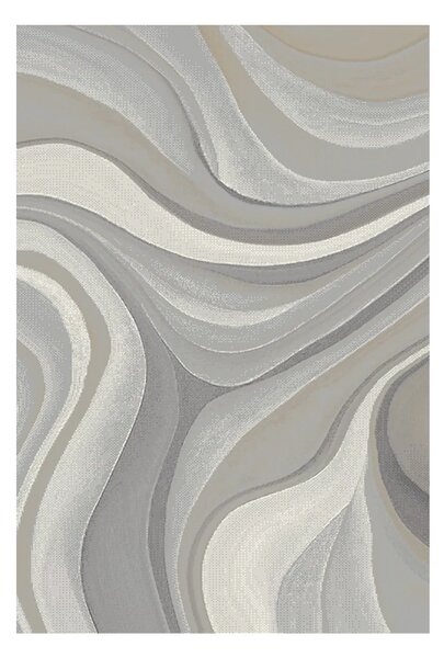 BE Koberec Smart Home 2551 Grey - šedý obdélníkový Rozměr: 60x100 cm