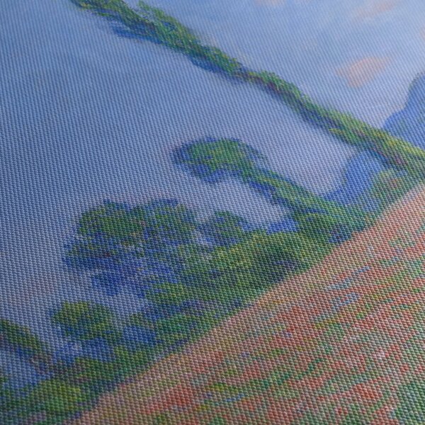 Obraz - Claude Monet, Poppy Field (Giverny), reprodukce (125x70 cm)