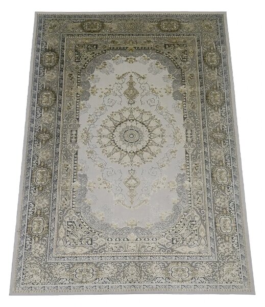 BE Koberec Deluxe 9093 BEIGE - béžový obdélníkový Rozměr: 60x100 cm