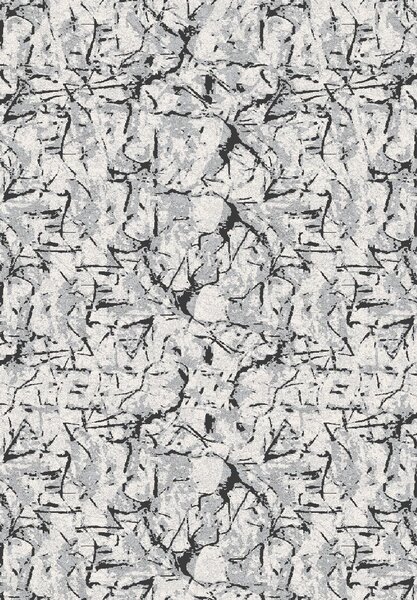 BE Koberec Elsa 3212 GREY - šedý obdélníkový Rozměr: 120x180 cm