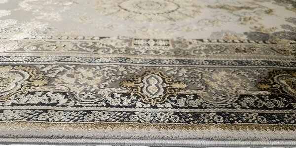 BE Koberec Deluxe 9093 BEIGE - béžový obdélníkový Rozměr: 60x100 cm