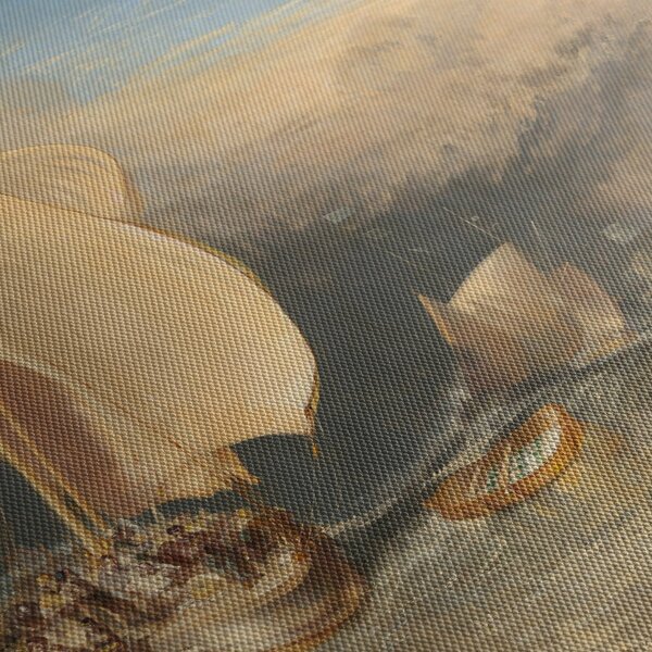 Obraz - William Turner, Fishing Boats with Hucksters Bargaining for Fish, reprodukce (125x70 cm)