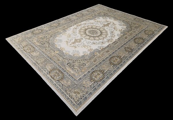 BE Koberec Deluxe 9093 BEIGE - béžový obdélníkový Rozměr: 60x100 cm