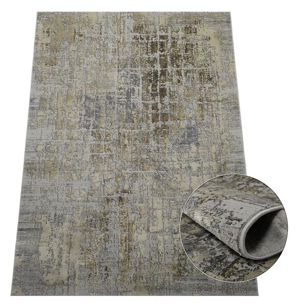 BE Koberec Deluxe 9095 BEIGE - béžový obdélníkový Rozměr: 60x100 cm