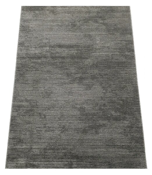 BE Koberec Eforia 9551 GREY - šedý obdélníkový Rozměr: 60x100 cm