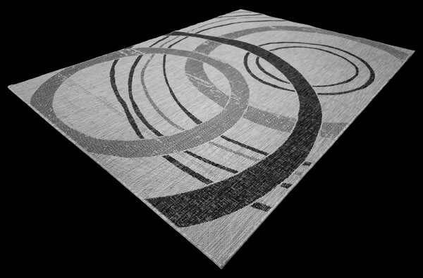 BE Koberec Eqos 0003 GREY - šedý obdélníkový Rozměr: 120x180 cm