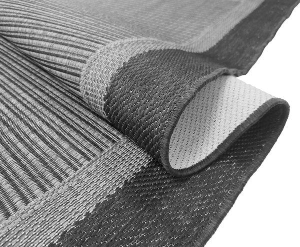 BE Koberec Eqos 0001GREY - šedý obdélníkový Rozměr: 50x80 cm