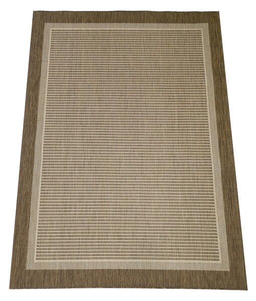 BE Koberec Eqos 0001 BEIGE - béžový obdélníkový Rozměr: 140x190 cm