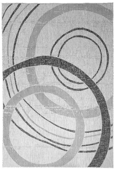 BE Koberec Eqos 0003 GREY - šedý obdélníkový Rozměr: 120x180 cm
