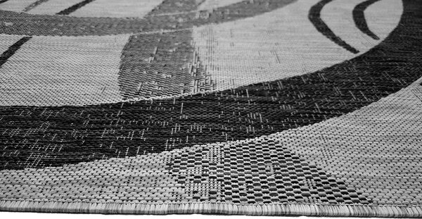 BE Koberec Eqos 0003 GREY - šedý obdélníkový Rozměr: 120x180 cm