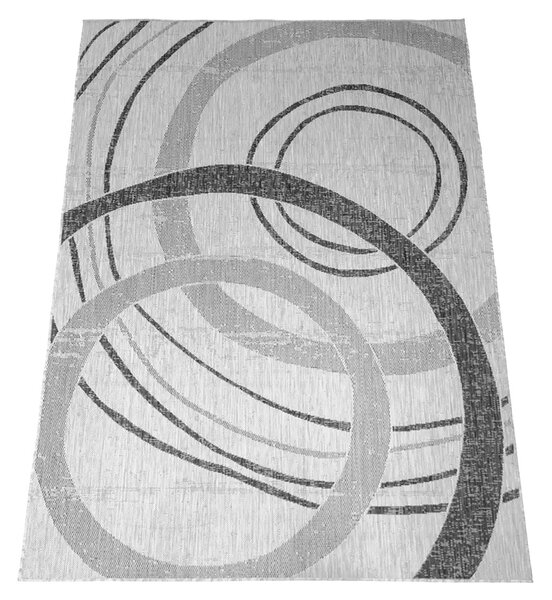 BE Koberec Eqos 0003 GREY - šedý obdélníkový Rozměr: 120x180 cm