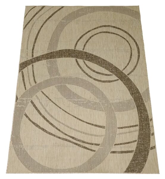 BE Koberec Eqos 0003 BEIGE - béžový obdélníkový Rozměr: 120x180 cm