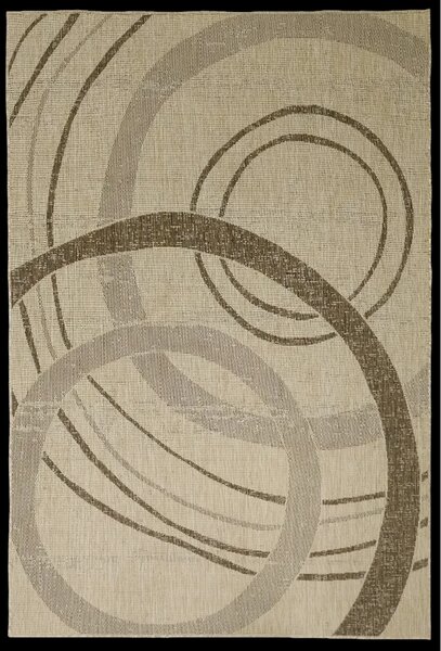 BE Koberec Eqos 0003 BEIGE - béžový obdélníkový Rozměr: 120x180 cm