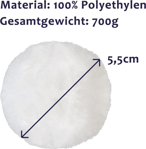 Filtrační kuličky pro pískové filtrace, bazény, 700 g