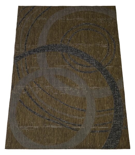 BE Koberec Eqos 0003 BROWN - hnědý obdélníkový Rozměr: 80x150 cm