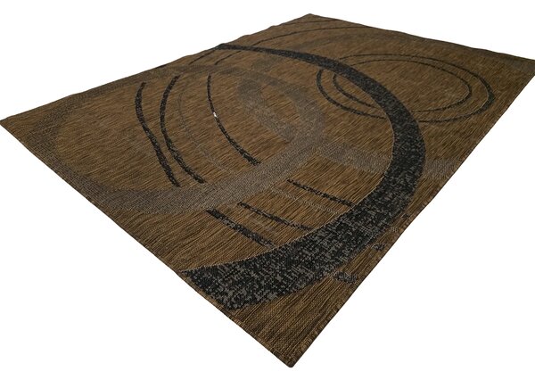 BE Koberec Eqos 0003 BROWN - hnědý obdélníkový Rozměr: 80x150 cm