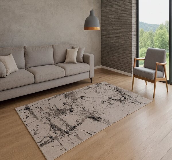 BE Koberec Gloria 3673 BEIGE - béžový obdélníkový Rozměr: 60x100 cm