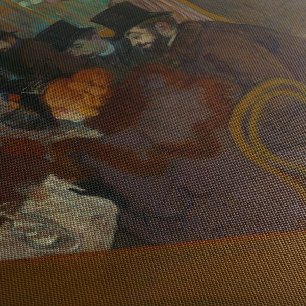 Obraz - Henri de Toulouse-Lautrec, At the Moulin Rouge, reprodukce (125x70 cm)